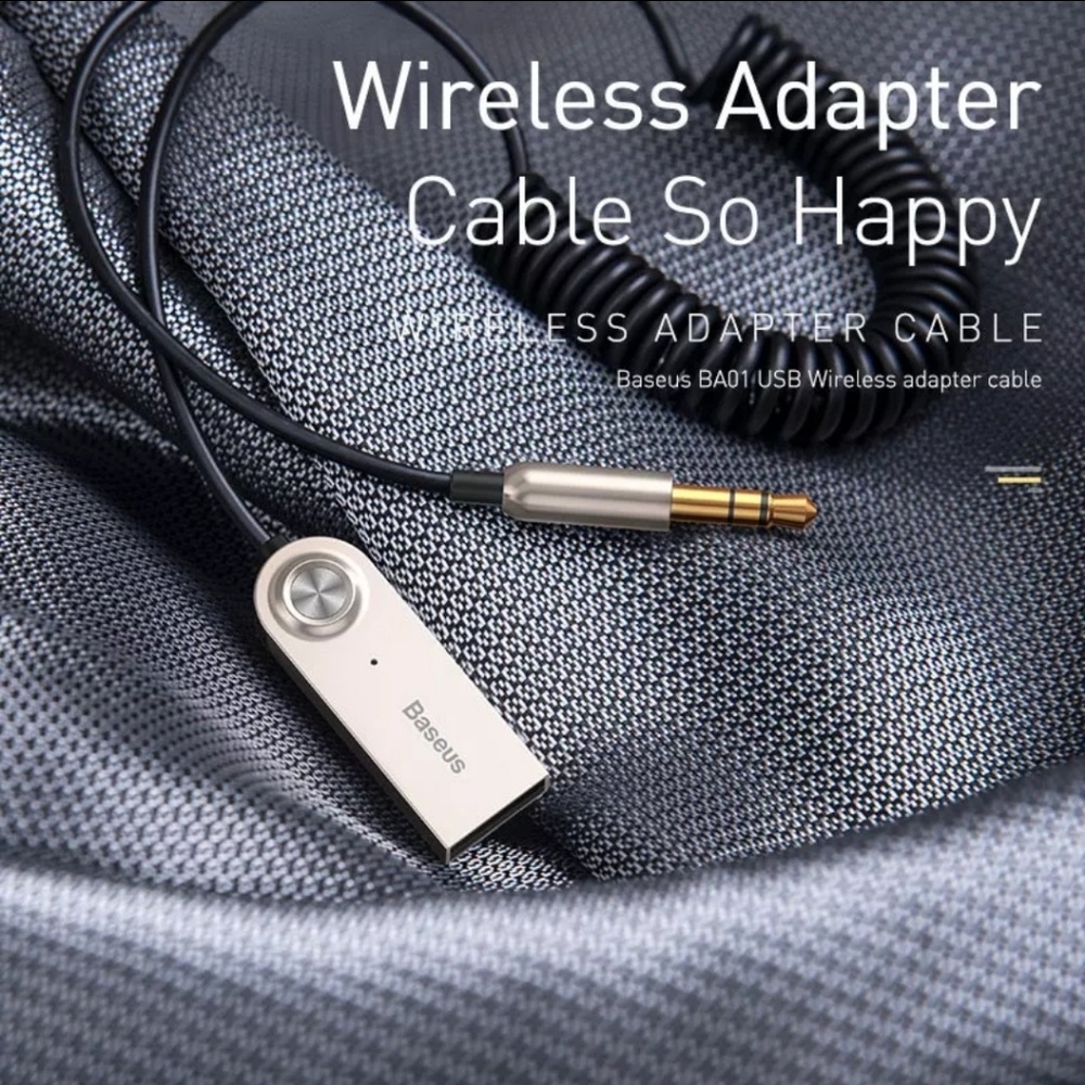 Car Bluetooth Usb Adapter W/ Audio Trans